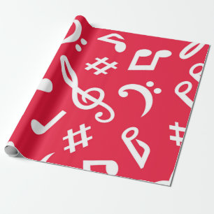 Papier Cadeau Motif musical