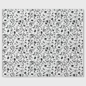 Papier Cadeau Motif musical (Plat)