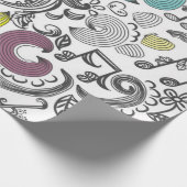 Papier Cadeau Motif musical (Coin)
