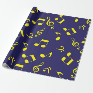 Papier Cadeau Motif musical