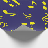 Papier Cadeau Motif musical (Coin)