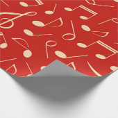 Papier Cadeau Motif musical (Coin)