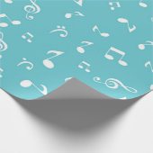 Papier Cadeau Motif musical (Coin)