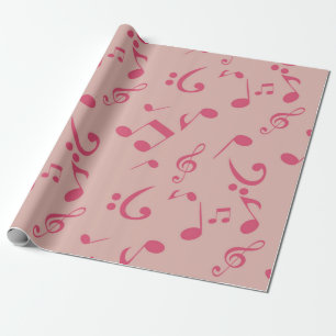 Papier Cadeau Motif musical