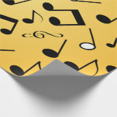 Papier Cadeau Motif musical (Coin)