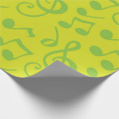 Papier Cadeau Motif musical (Coin)