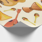 Papier Cadeau Motif musical (Coin)