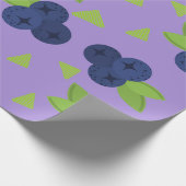 Papier Cadeau motif myrtille (Coin)