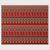 Papier Cadeau Motif natif Aztec (Plat)