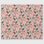 Papier Cadeau Motif national de style ukrainien (Plat)