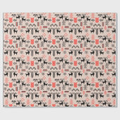 Papier Cadeau Motif national de style ukrainien (Plat)