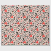 Papier Cadeau Motif national de style ukrainien (Plat)