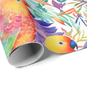 Papier Cadeau Motif néonatal (Coin rond)