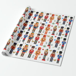 Papier Cadeau motif Nutcracker mignon