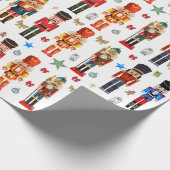 Papier Cadeau motif Nutcracker mignon (Coin)