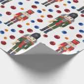 Papier Cadeau Motif Nutcracker Noël mignon (Coin)