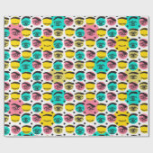 Papier Cadeau Motif oeil (Plat)