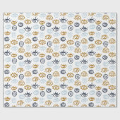 Papier Cadeau Motif oeil mal (Plat)