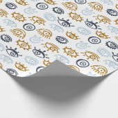 Papier Cadeau Motif oeil mal (Coin)