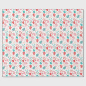 Papier Cadeau Motif OEuf de Pâques Bunny Oreilles (Plat)