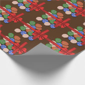 Papier Cadeau Motif Œufs de Pâques (Coin)