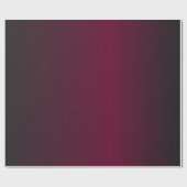 Papier Cadeau Motif Ombre rouge foncé à noir (Plat)