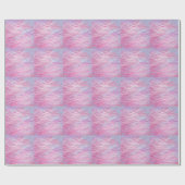 Papier Cadeau motif ondulé Abstrait (Plat)