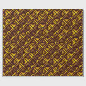 Papier Cadeau Motif Or sans faille (Plat)