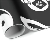 Papier Cadeau Motif oriental (Coin rond)
