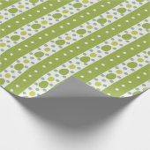 Papier Cadeau Motif oriental vert (Coin)