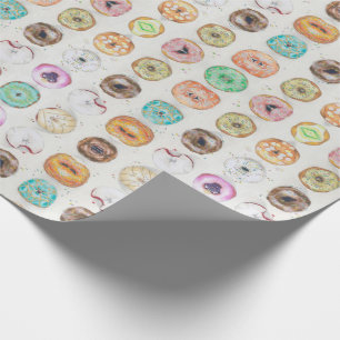 Papier Cadeau Motif original fait sur commande d'illustration de