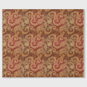 Papier Cadeau Motif Paisley (Plat)
