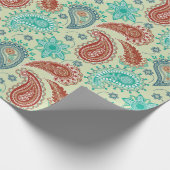 Papier Cadeau Motif Paisley (Coin)