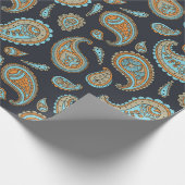 Papier Cadeau Motif Paisley (Coin)
