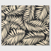 Papier Cadeau Motif Palm Leaf sans faille dans (Plat)