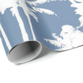 Papier Cadeau Motif palmier (Coin rond)