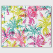 Papier Cadeau Motif palmier (Plat)