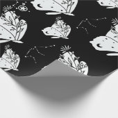 Papier Cadeau Motif papillon Luna Moth (Coin)