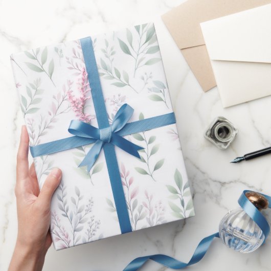 Papier Cadeau Motif pastel délicat (Cadeaux)