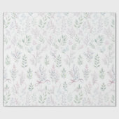 Papier Cadeau Motif pastel délicat (Plat)