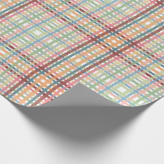 Papier Cadeau Motif pastel pointillé (Coin)