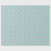 Papier Cadeau Motif Pastel Seashell (Plat)