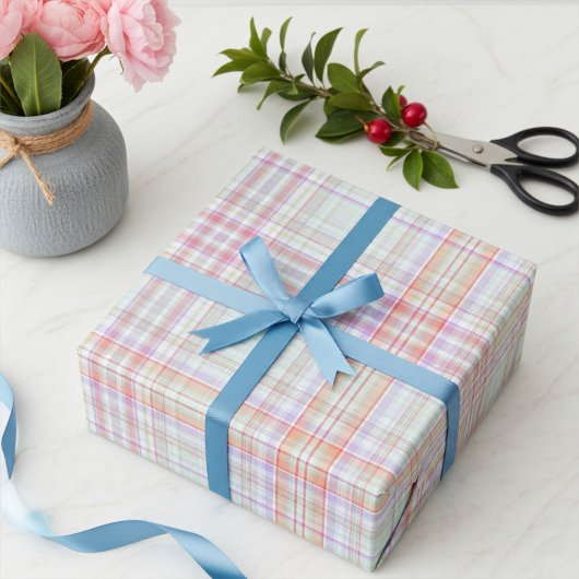 Papier cadeau Motif pastel souple