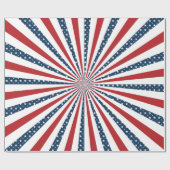 Papier Cadeau Motif patriotique (Plat)