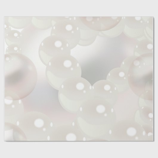 Papier Cadeau Motif Pearl (Plat)