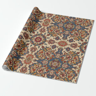 Papier Cadeau Motif persan oriental turc antique vintage
