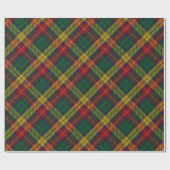 Papier Cadeau Motif Plaid Buchanan Clan Tartan (Plat)