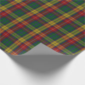 Papier Cadeau Motif Plaid Buchanan Clan Tartan (Coin)
