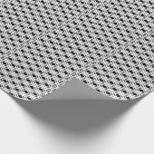 Papier Cadeau Motif Plaid trié (Coin)