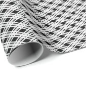 Papier Cadeau Motif Plaid trié (Coin rond)